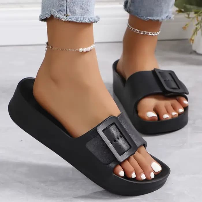 Sandales pour femmes, pantoufles de plage à la mode