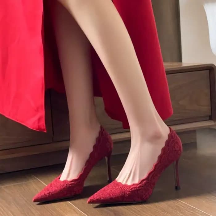 Chaussures de mariage à talons hauts pour femmes