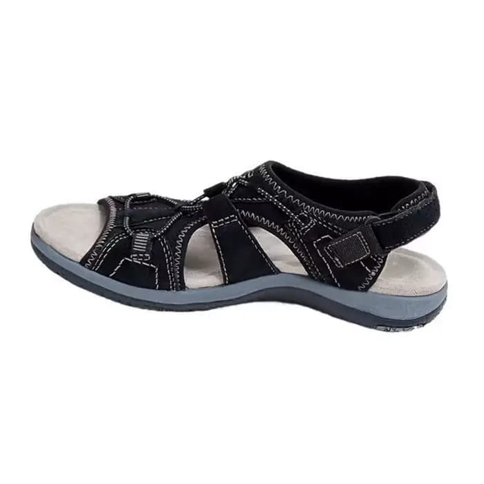 Femmes sandales mode chaussures d'été décontracté en plein air plage sandale confortable ouvert bout plat chaussures grande taille sandalias femininas