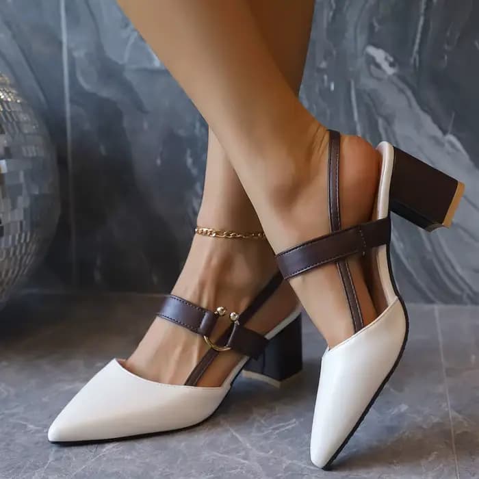 Chaussures pour femmes tendance 2025 chaussure véritable talon moyen bloc talons miroir luxe concepteur grosses sandales dames Sexy sandale