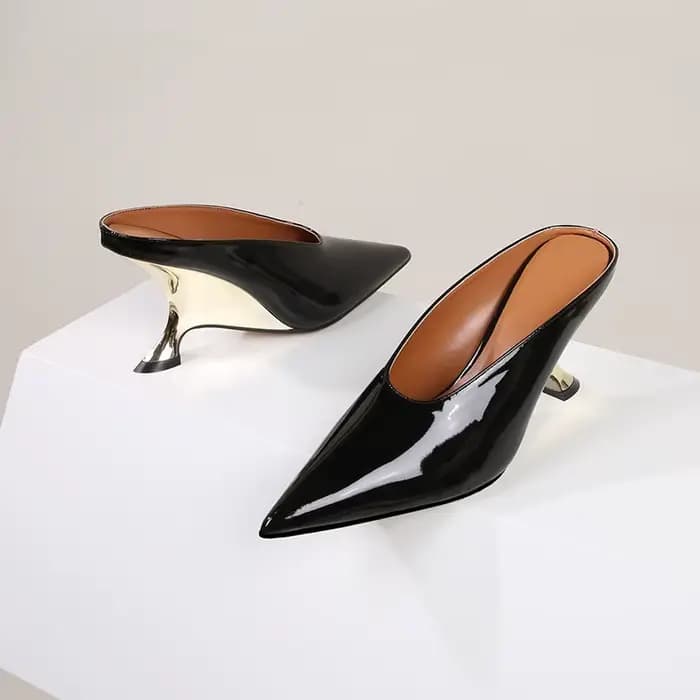Mules à talons hauts pour femmes