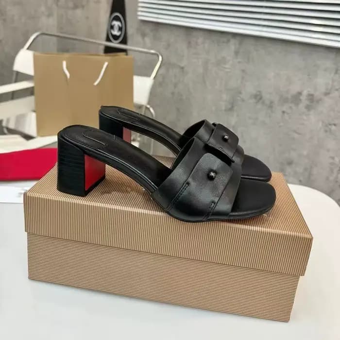 Nouvelles Sandales Décontractées à Talon Épais pour Femme