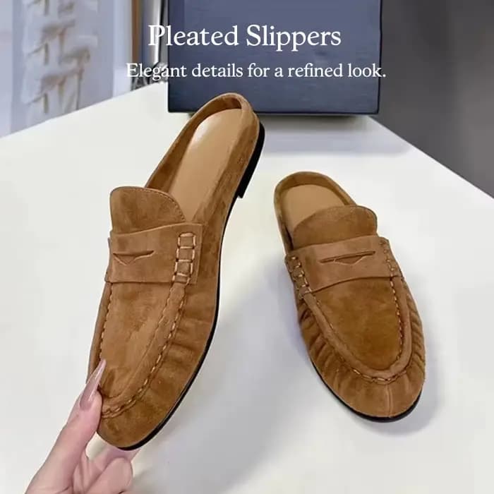 Dilalula 2026 Mules en cuir véritable pour femmes