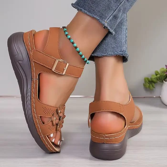 Lucyever Rinse-Sandales à l'offre elles compensées pour femmes