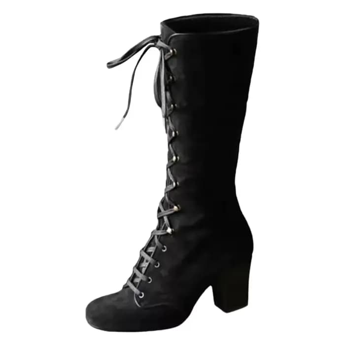 Bottes mi-mollet pour femme