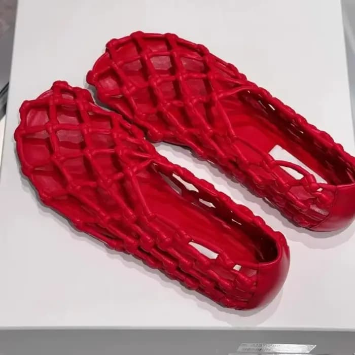 Sandales plates de luxe de marque pour femme