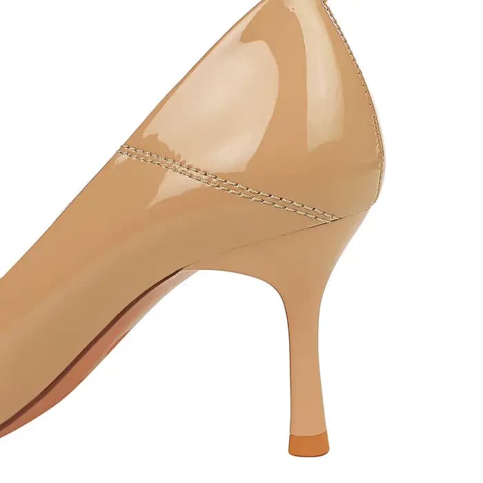 Escarpins à talons hauts pour femmes, chaussures élégantes de 7cm, 10.5cm, rouge, pour mariage, Premium, tendance, décoration en métal, nouvelle collection