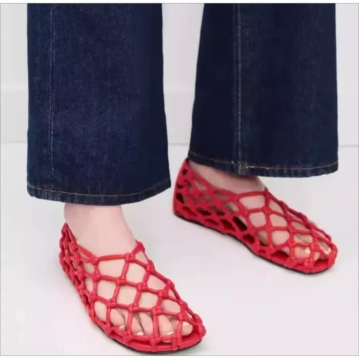 Sandales plates de luxe de marque pour femme