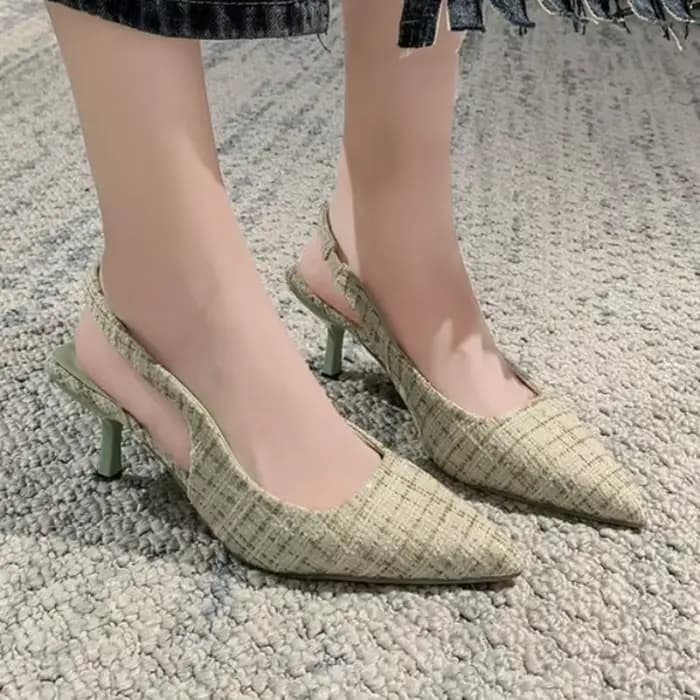 Escarpins Slingbacks de créateur à talons hauts pour femme