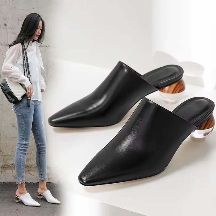 2025 Mode d'été Nouvelles chaussures Muller Femmes Station