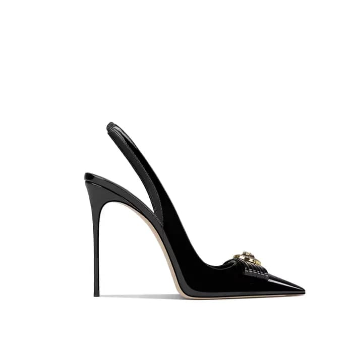 Chaussures d'été à talons hauts bordeaux pour femmes