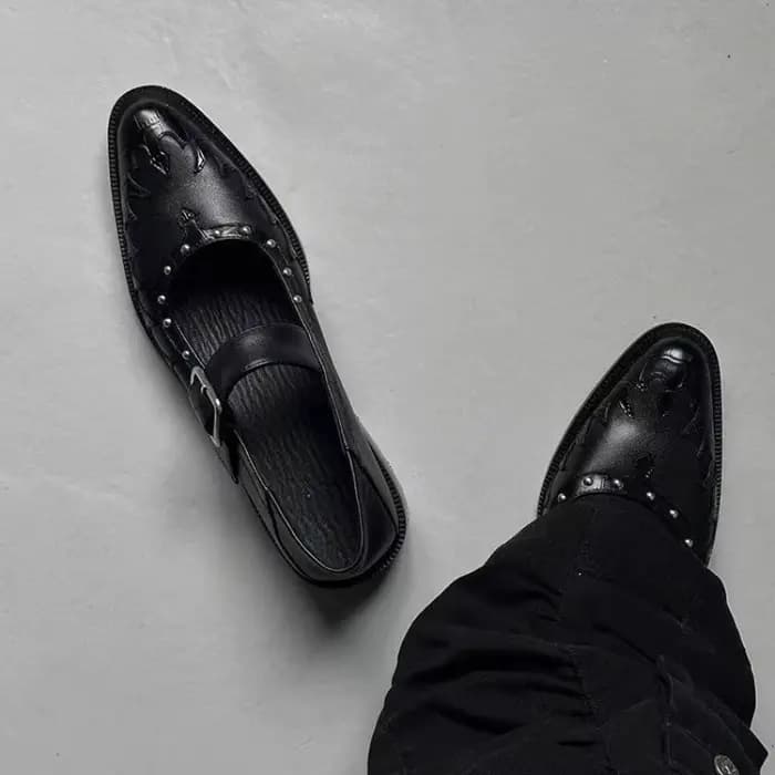 Chaussures à talons carrés pour femmes