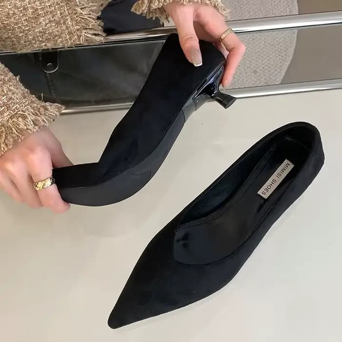 Chaussures de bureau imprimé léopard pour femmes