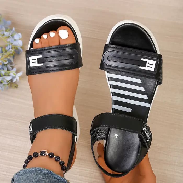 Sandales compensées à plateforme pour femmes