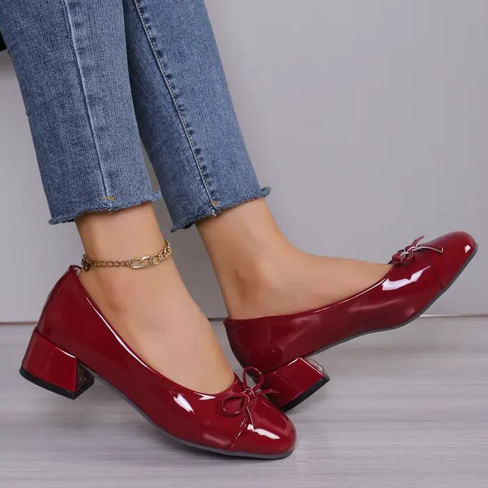 Chaussures femmes pompes plate-forme talons