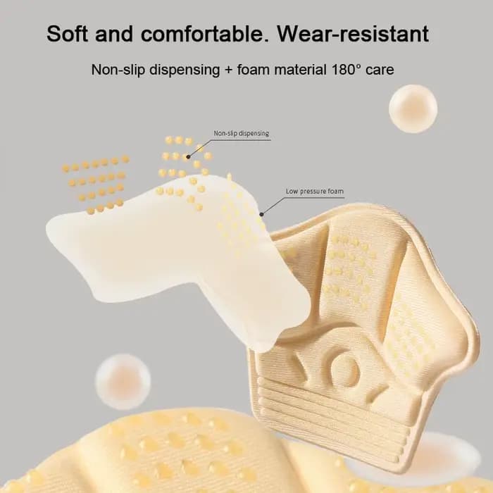 Protecteur de talon pour chaussures autocollants de talon Inserts semelles Patch Anti-douleur baskets coussinets de talon soulagement de la douleur coussin de pieds réducteur de taille de chaussure