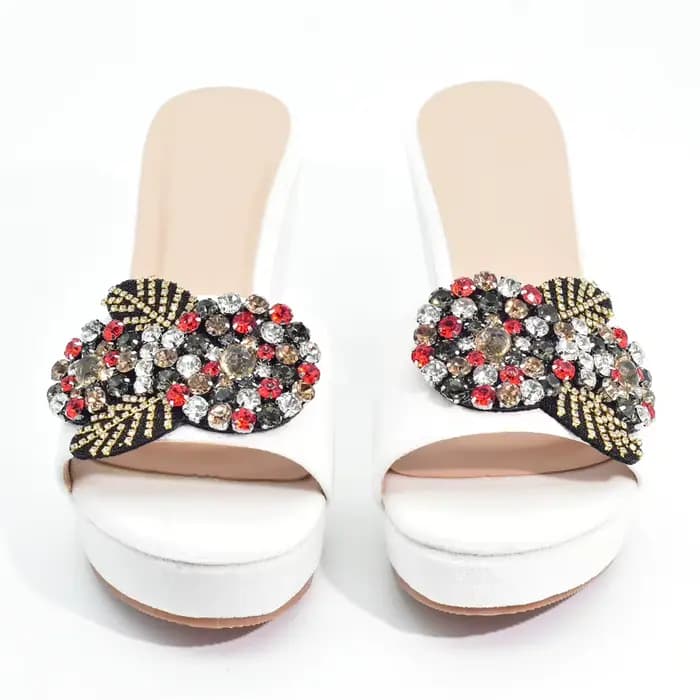 Chaussures italiennes à l'offre elles compensées pour femmes, sandales à talons hauts, design biscuits, optique