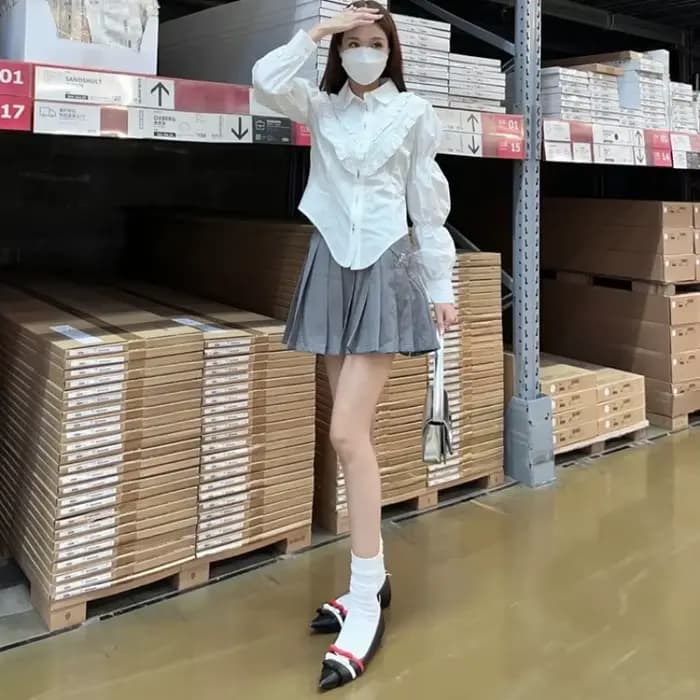 Nouvelles Chaussures Femme 2026 – Élégantes Chaussures Décontractées Françaises pour Femme, Chaussures Plates à Bout Pointu avec Nœud Exquis, Chaussures de Créateur, Zapatos Mujer
