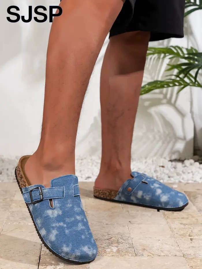 Chaussures mules pour hommes