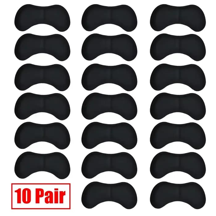 Patchs pour l'offre elles intérieures de talons, coussinets anti-usure, protège-talons, autocollant arrière adhésif, insert de chaussures, soins des pieds, 5 paires