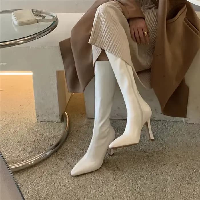 Femmes bottes talons hauts