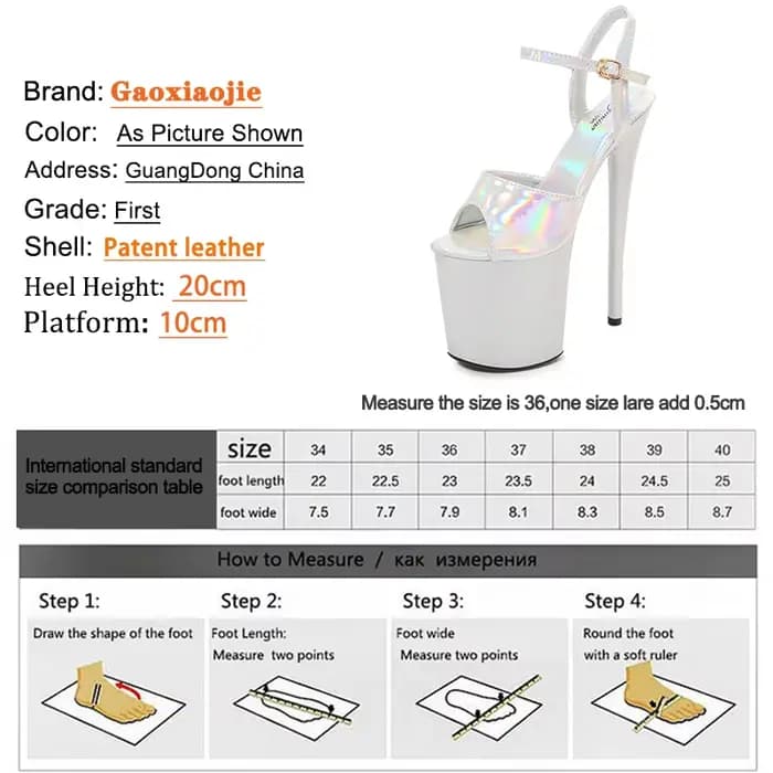 Femmes chaussures talon Sexy Super haut pôle danse fête talons hauts sandales plate-forme pompes de mariage Peep orteil