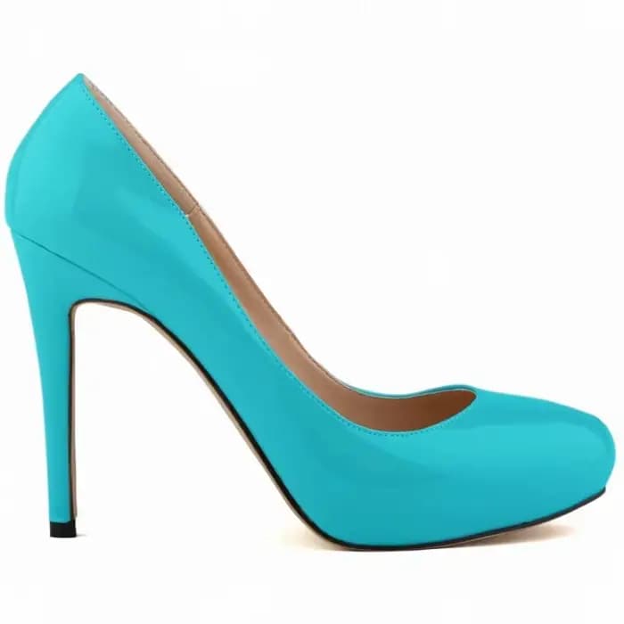 Escarpins en cuir verni pour femmes