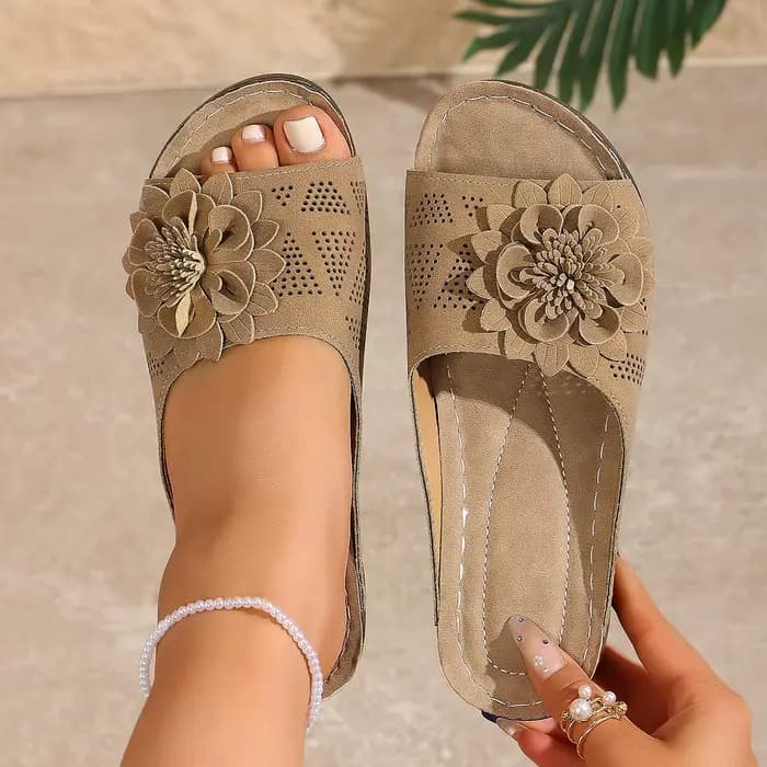 Sandales compensées à semelle épaisse pour femmes