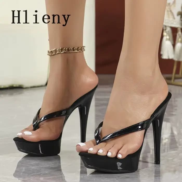 Hlieny Sandales à plateforme sexy pour femmes