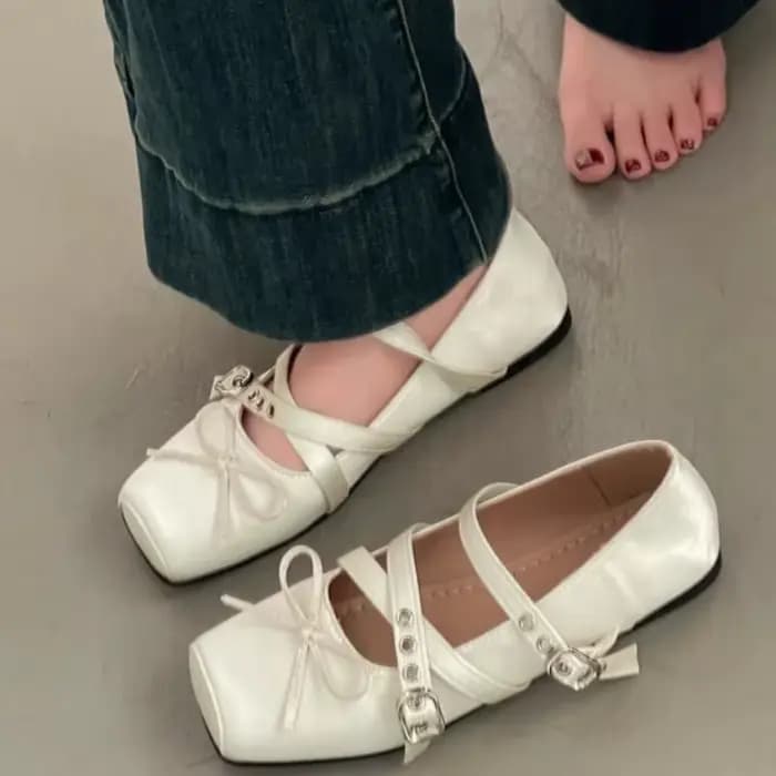 Mary Jane chaussures pour femmes 2025 été nouvelle mode sandales tête carrée