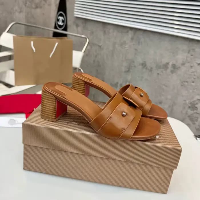 Nouvelles Sandales Décontractées à Talon Épais pour Femme