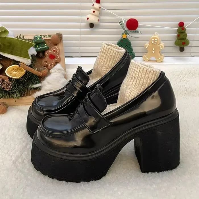 Chaussures Mary Janes à talons Super hauts pour femmes