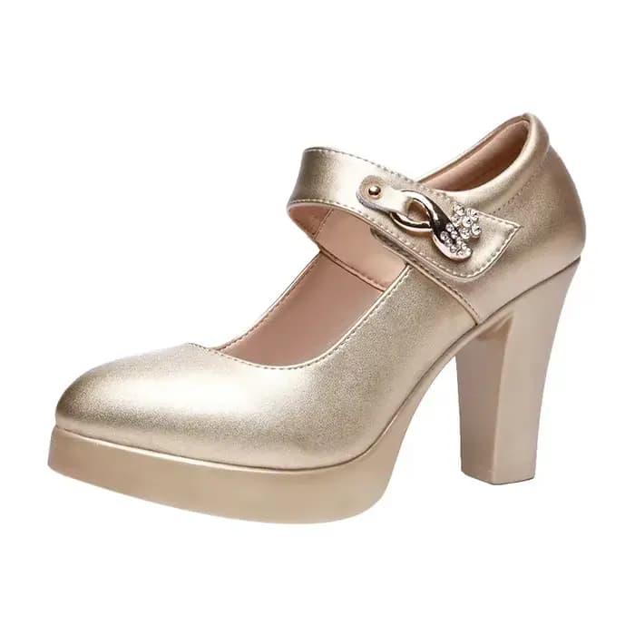 Escarpins à talons hauts dorés et argentés pour femme, chaussures de soirée, de mariage, avec biscuits, 10cm, grande taille 44, 2025