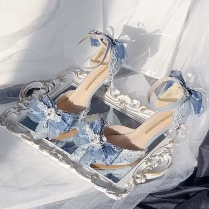 Lolita femmes talons chaussures de créateur de mariage