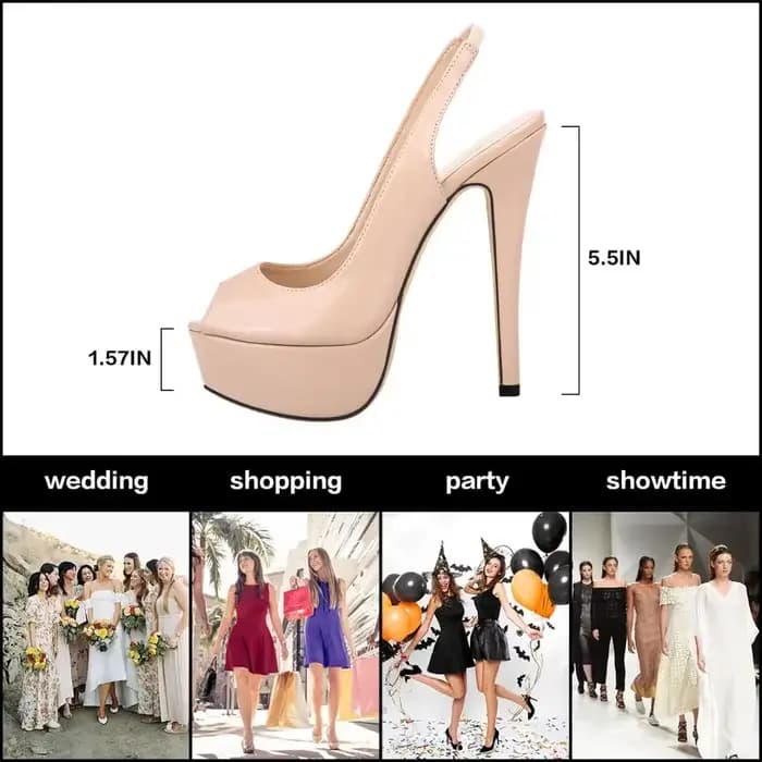 Nouvelles femmes sandales 14CM talons Super hauts Sexy bout ouvert plate-forme
