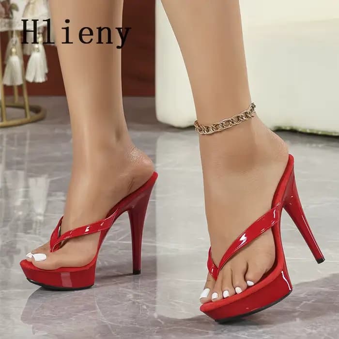 Hlieny Sandales à plateforme sexy pour femmes