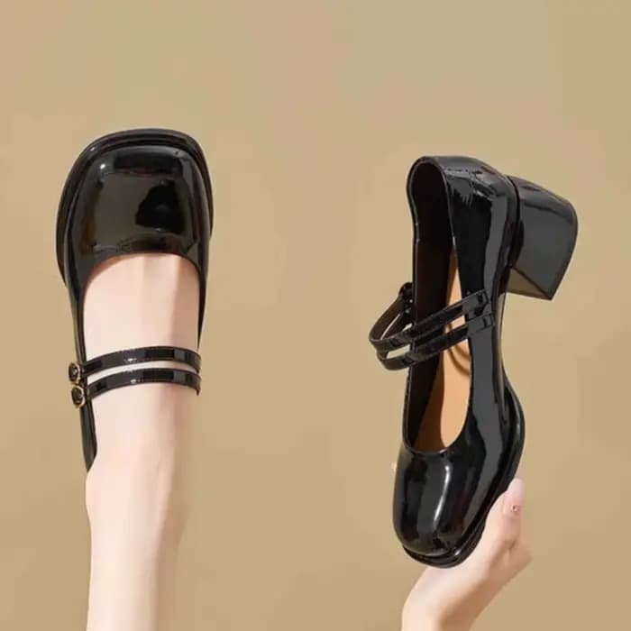  Chaussures de mariage Vintage à bout carré pour femmes