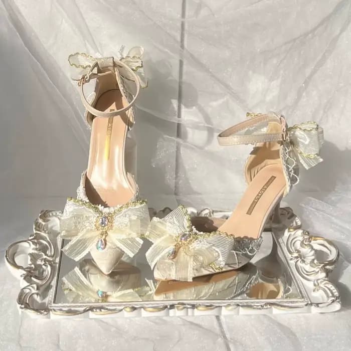 Lolita femmes talons chaussures de créateur de mariage