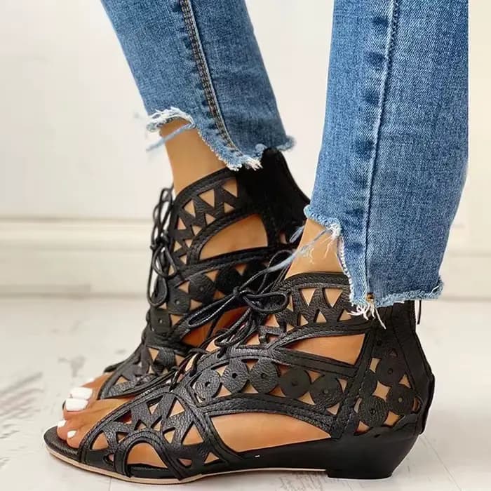 Sandales compensées pour femmes