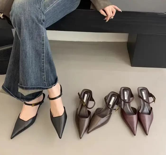 Escarpins à talons hauts et fins pour femmes
