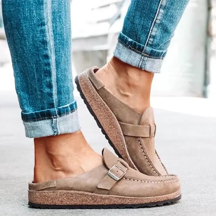 Chaussures femme 2022 élégante mules