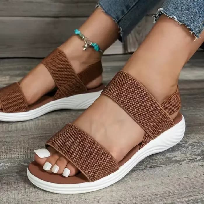 2025 nouvelles femmes sandales chaussures à plate-forme compensée