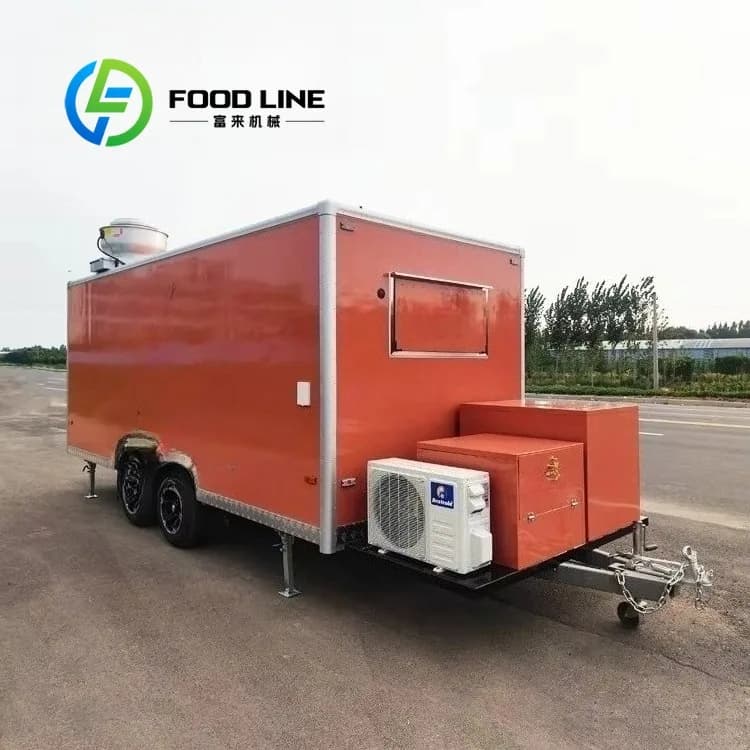 Remorque de barre de jus personnalisée, remorque de barre de Cocktail, camion de Pizza, camion de Ta