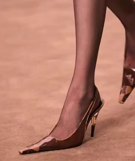 Nouveauté 2026 – Escarpins de luxe sexy à talons hauts transparents, imprimé serpent, en cuir PVC no