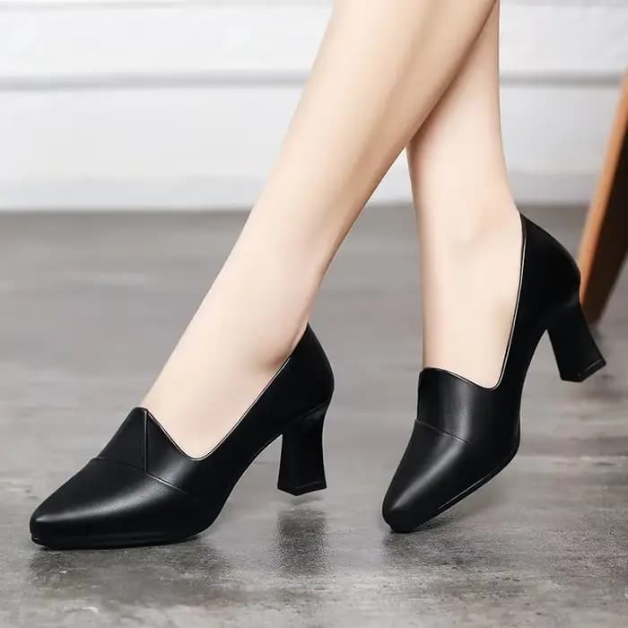 Zapatos De Mujer-Chaussures à talons hauts pour femmes, décontractées, douces, légères, confortables