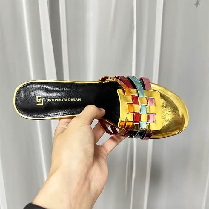 Sandales à talons épais pour femmes GJ