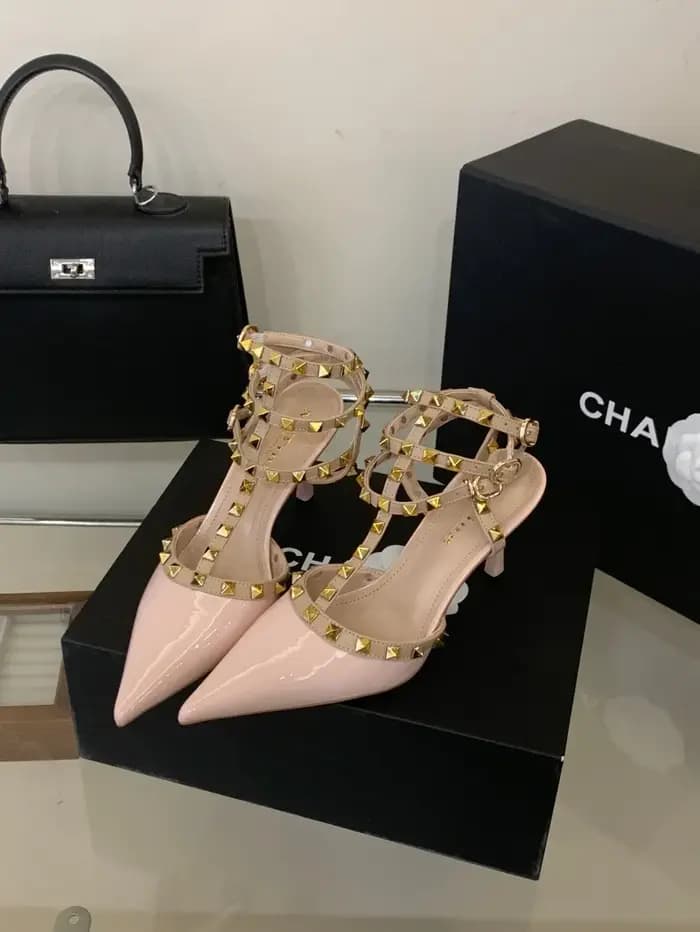 Sandales à talons hauts à bout pointu pour femmes