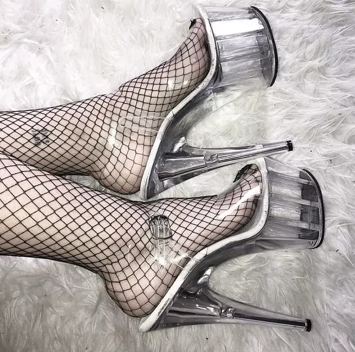 WUXIN H&P – chaussures à talons strip-teaseuse de 6 pouces pour femmes, talons à plateforme transpar