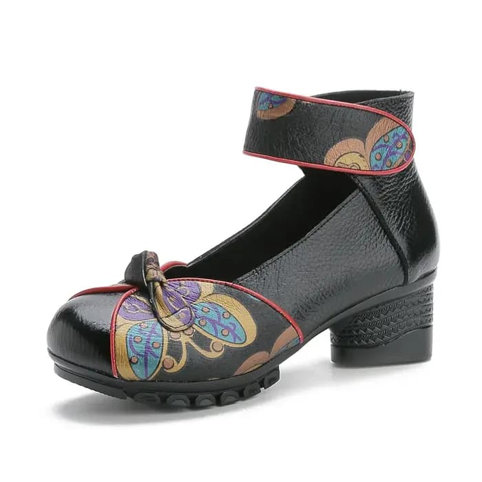Xiuteng-Escarpins en cuir véritable pour femmes