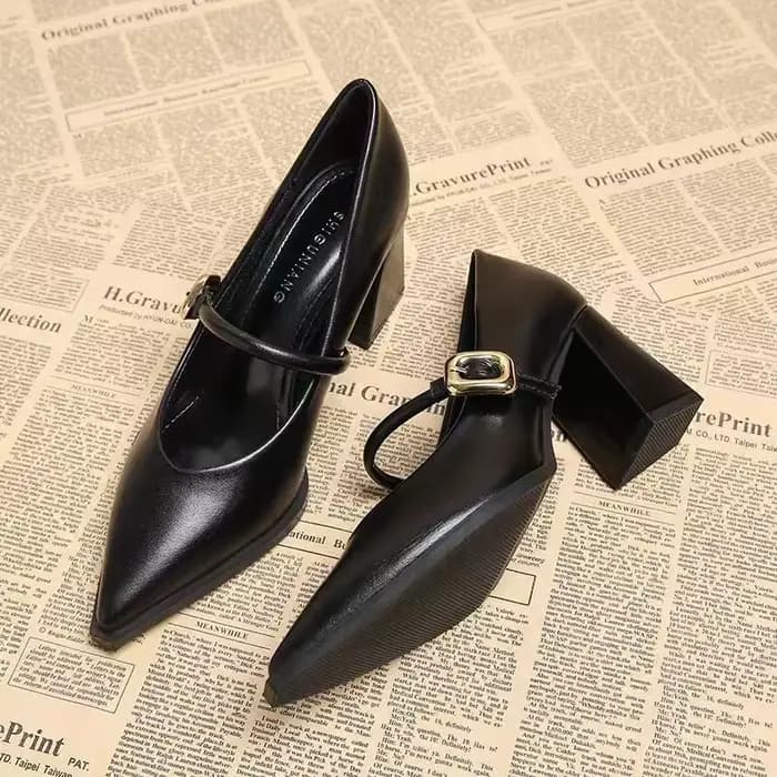 Nouvelles Chaussures de Ville Printemps 2026 pour Femme – Escarpins Élégants à Bout Pointu et Talon